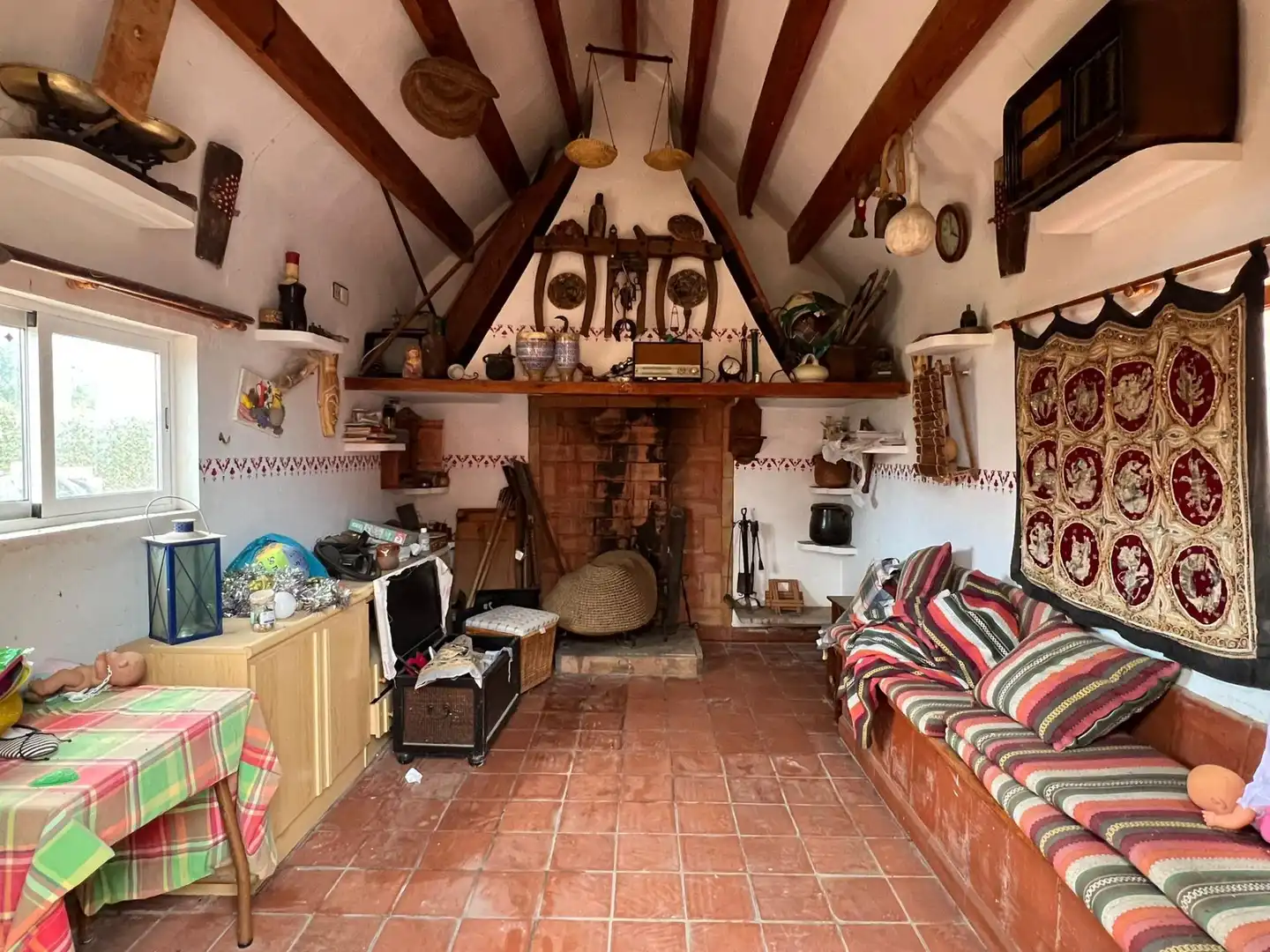 Cuina de Casa o xalet en venda en Elche / Elx amb Jardí privat, Terrassa i Piscina