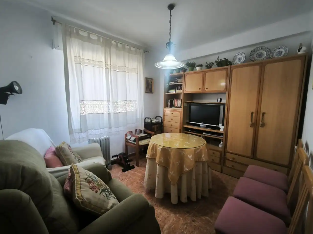 Sala de estar de Piso de alquiler en Málaga con Amueblado