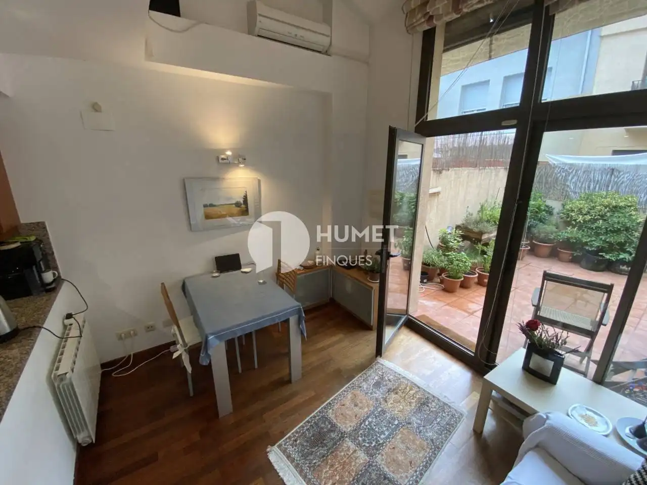 Terraza de Dúplex en venta en Sant Cugat del Vallès con Aire acondicionado, Calefacción y Jardín privado