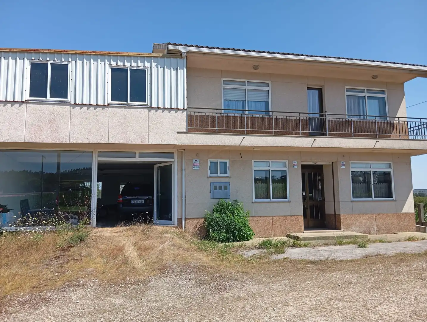 Vista exterior de Casa o xalet en venda en Coristanco amb Moblat