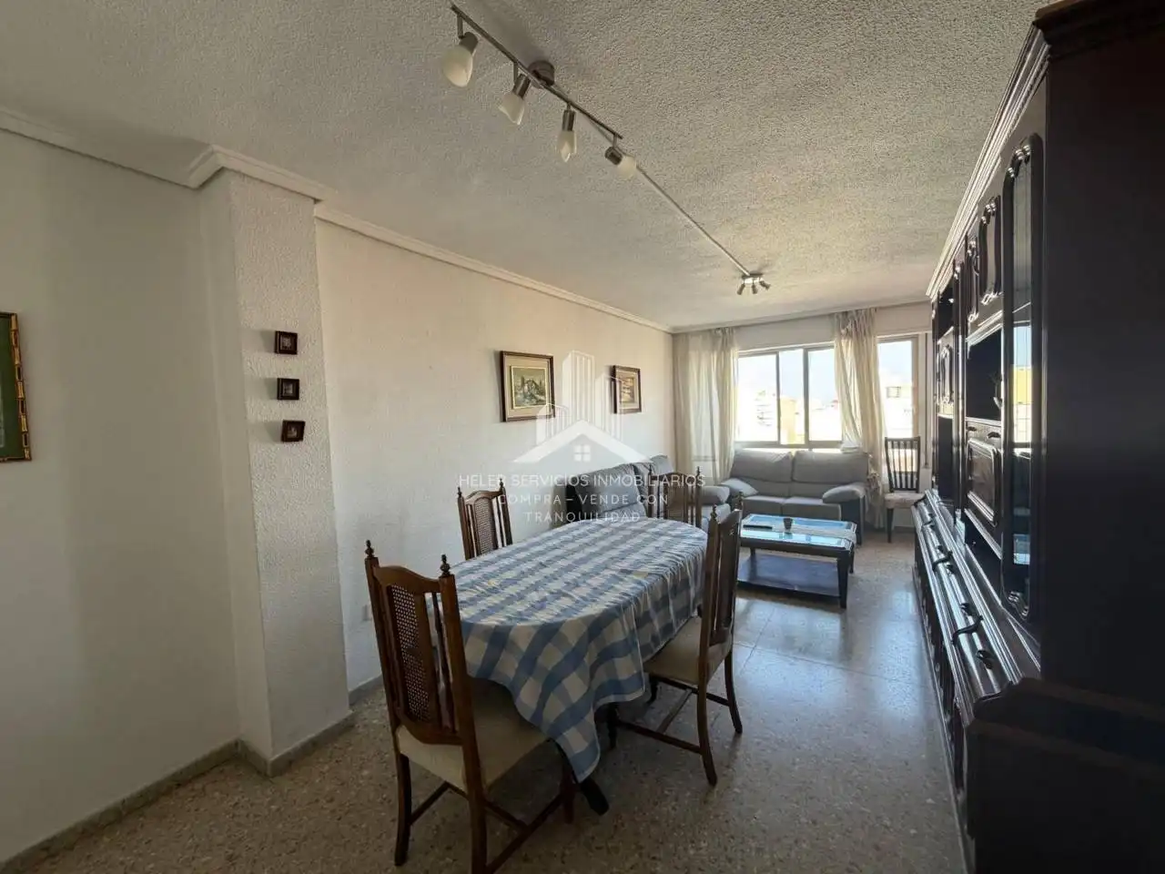 Wohnzimmer von Wohnung zur Miete in Castellón de la Plana / Castelló de la Plana mit Möbliert und Balkon