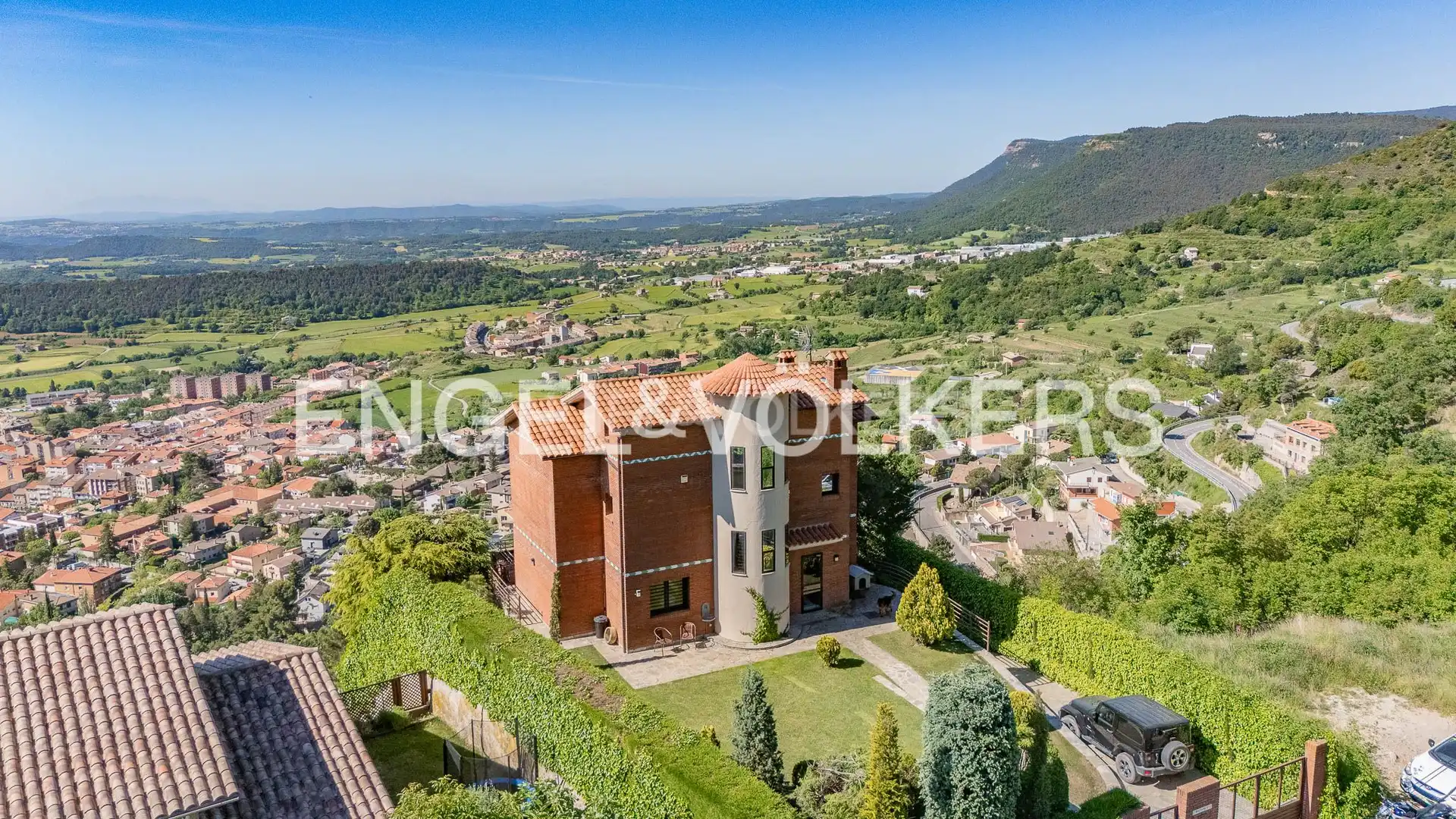 Vista exterior de Casa o chalet en venta en Berga con Calefacción, Jardín privado y Terraza