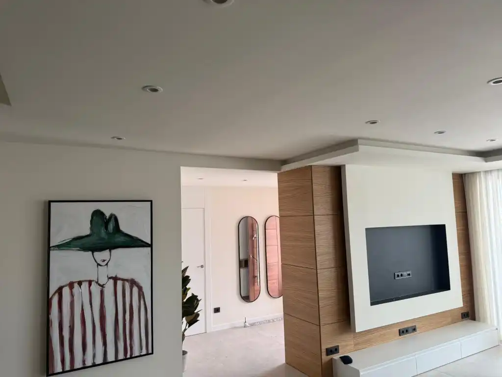 Sala d'estar de Casa o xalet en venda en Rojales amb Jardí privat, Piscina i Moblat