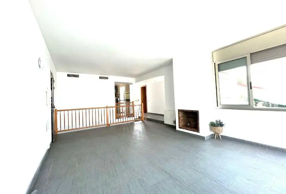 Wohnzimmer von Haus oder Chalet zur Miete in Sitges mit Klimaanlage, Heizung und Privatgarten