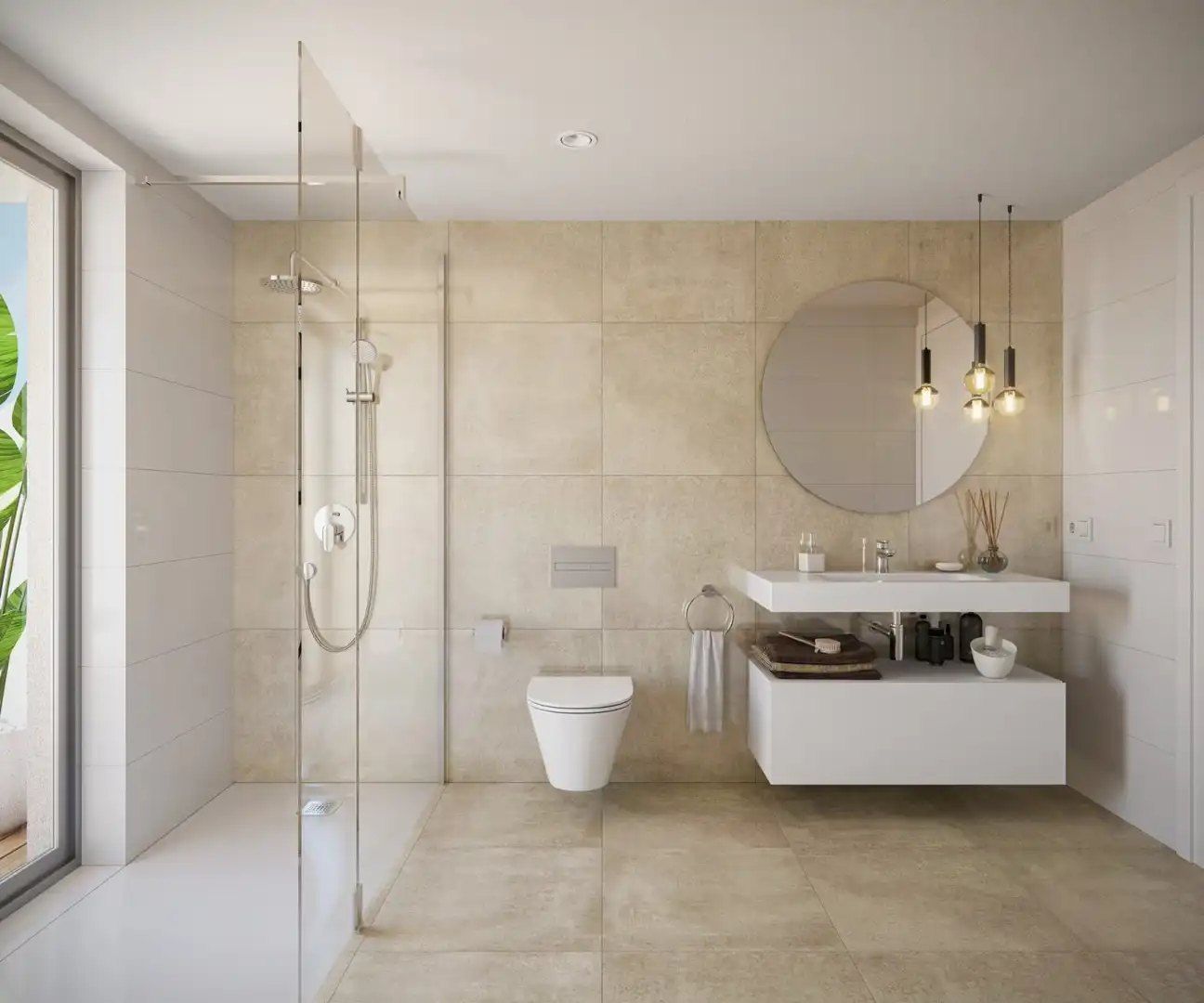Baño de Ático en venta en Estepona con Aire acondicionado, Calefacción y Terraza