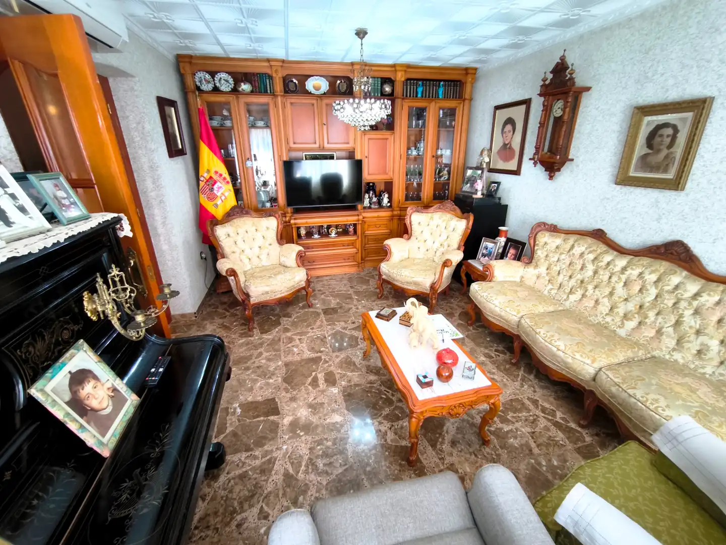 Sala de estar de Casa o chalet en venta en Cartagena con Aire acondicionado, Calefacción y Jardín privado