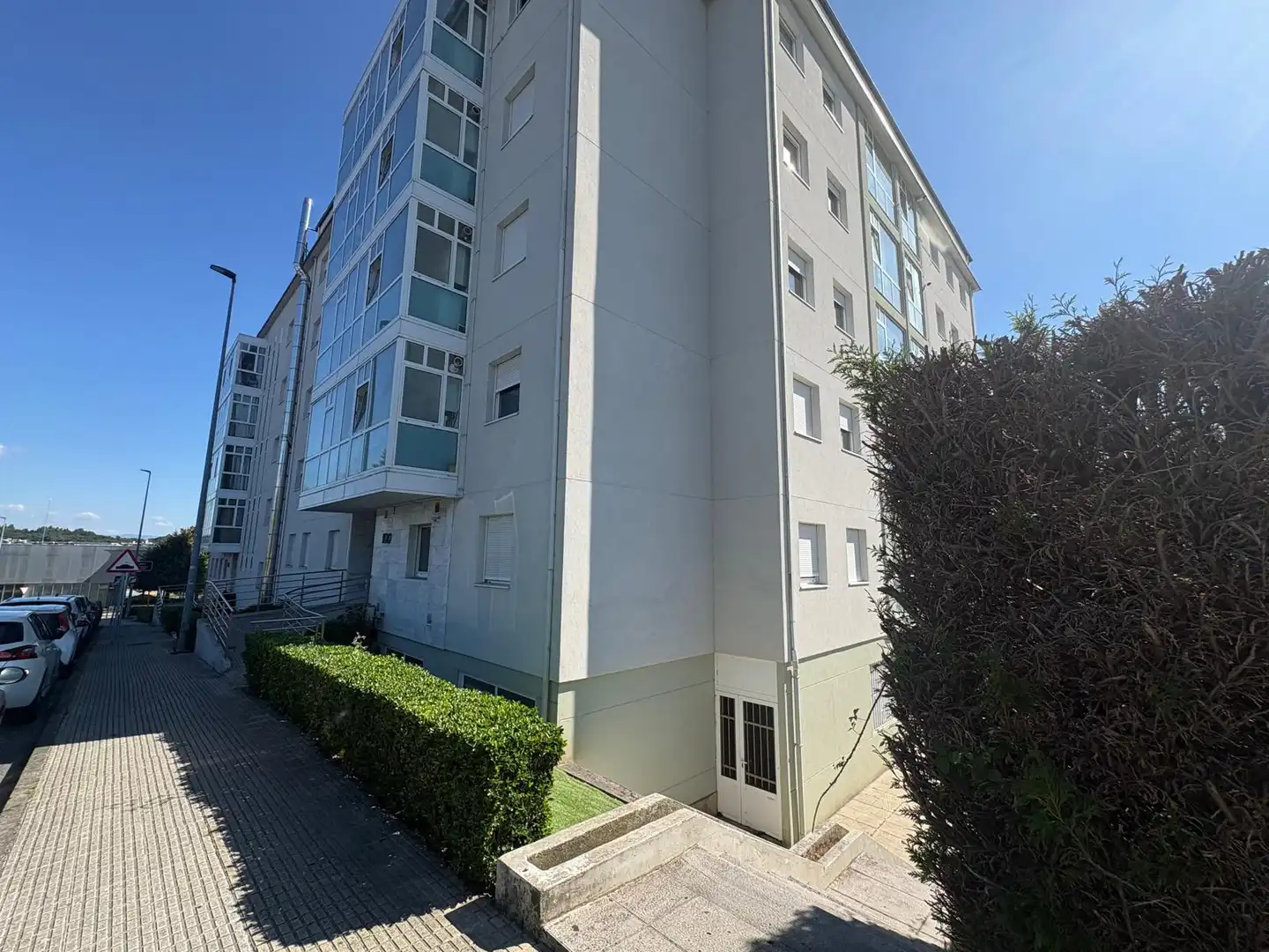 Exterior view of Flat for sale in Lugo  with Heating, Storage room and Furnished