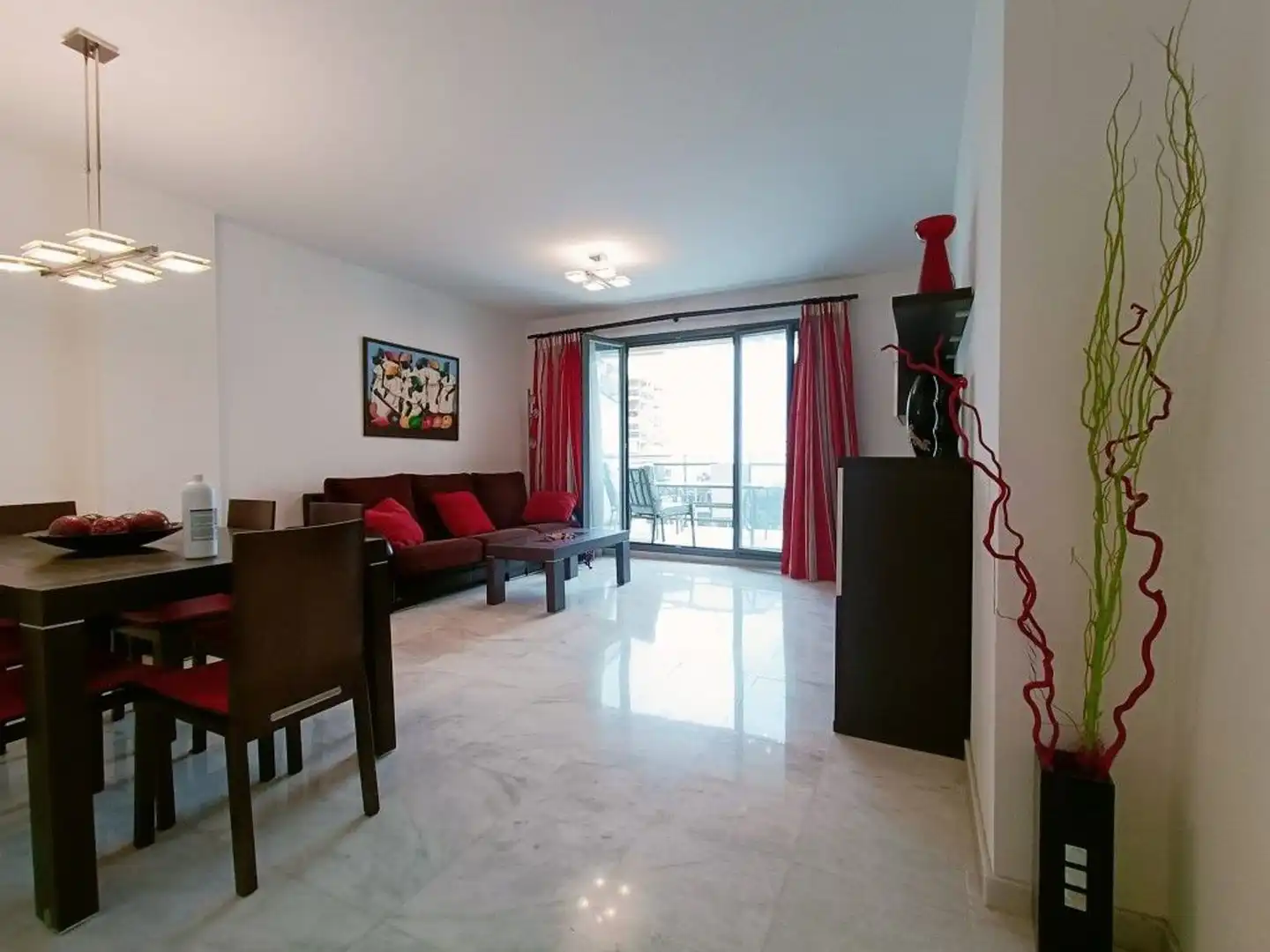 Sala d'estar de Pis en venda en Valencia amb Aire condicionat, Calefacció i Jardí privat