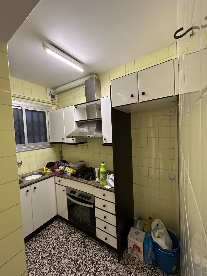 Kitchen of Flat for rent in Barcelona  with Air Conditioner, Heating and Furnished