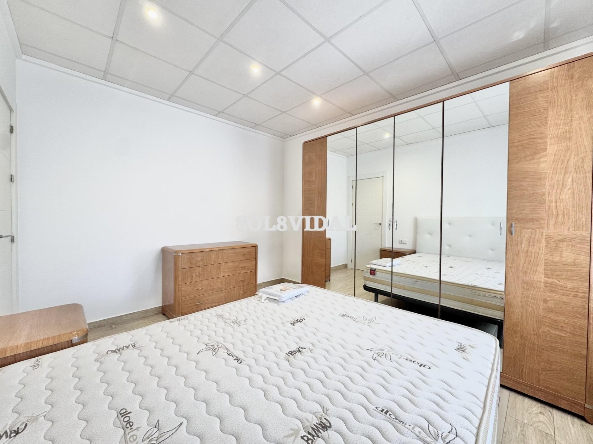 Bedroom of Flat for rent in Orihuela  with Air Conditioner and Furnished