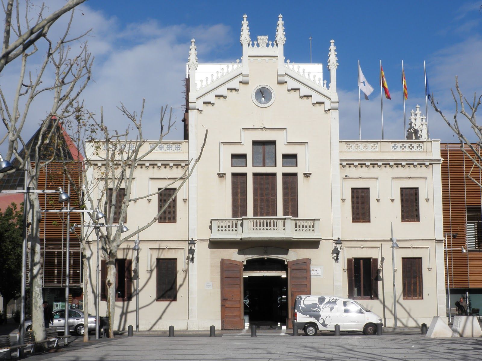 Exterior view of Flat for sale in El Prat de Llobregat  with Heating