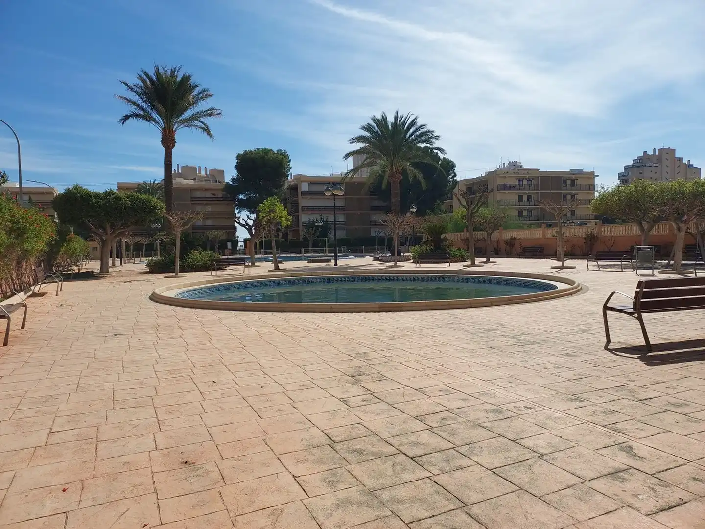 Swimming pool of Flat for sale in El Campello  with Terrace, Furnished and Community pool