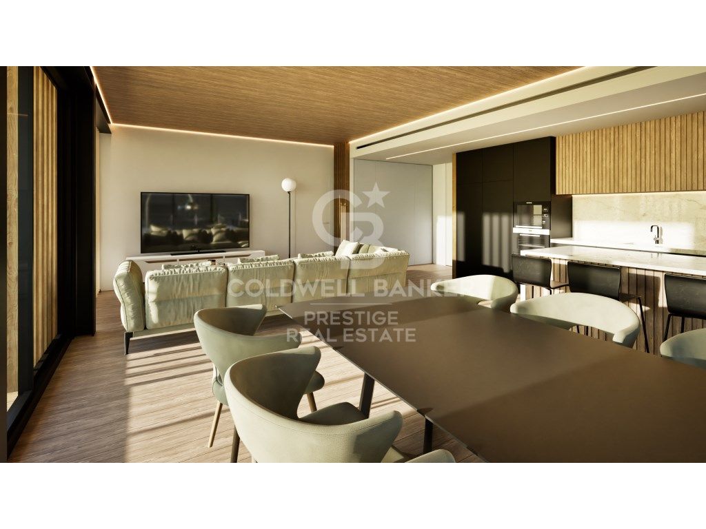 Living room of Flat for sale in Mataró  with Terrace, Swimming Pool and Community pool