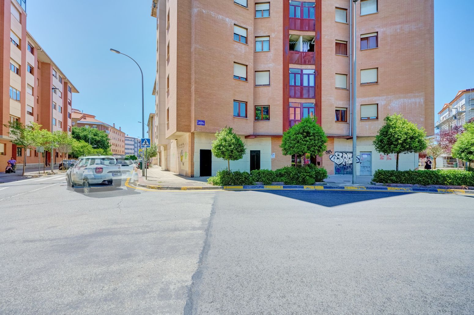 Vista exterior de Local de alquiler en Ansoáin / Antsoain