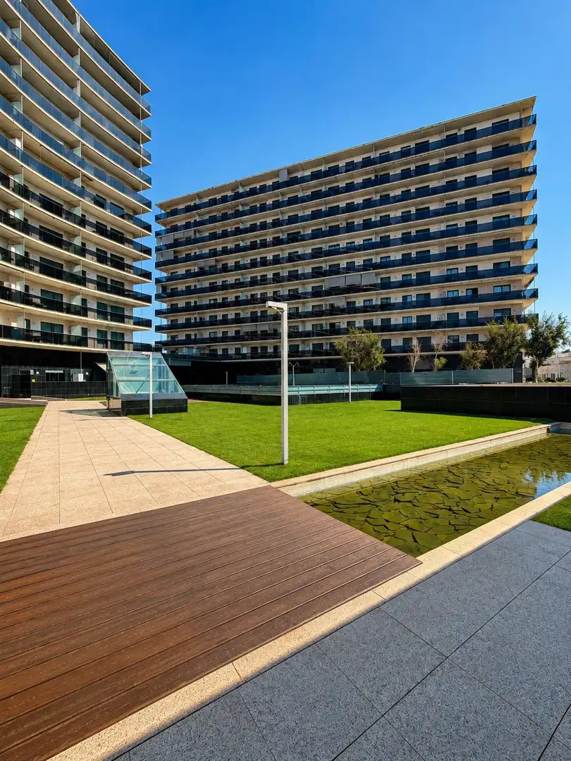 Terraza de Apartamento en venta en L'Ampolla con Aire acondicionado, Terraza y Amueblado