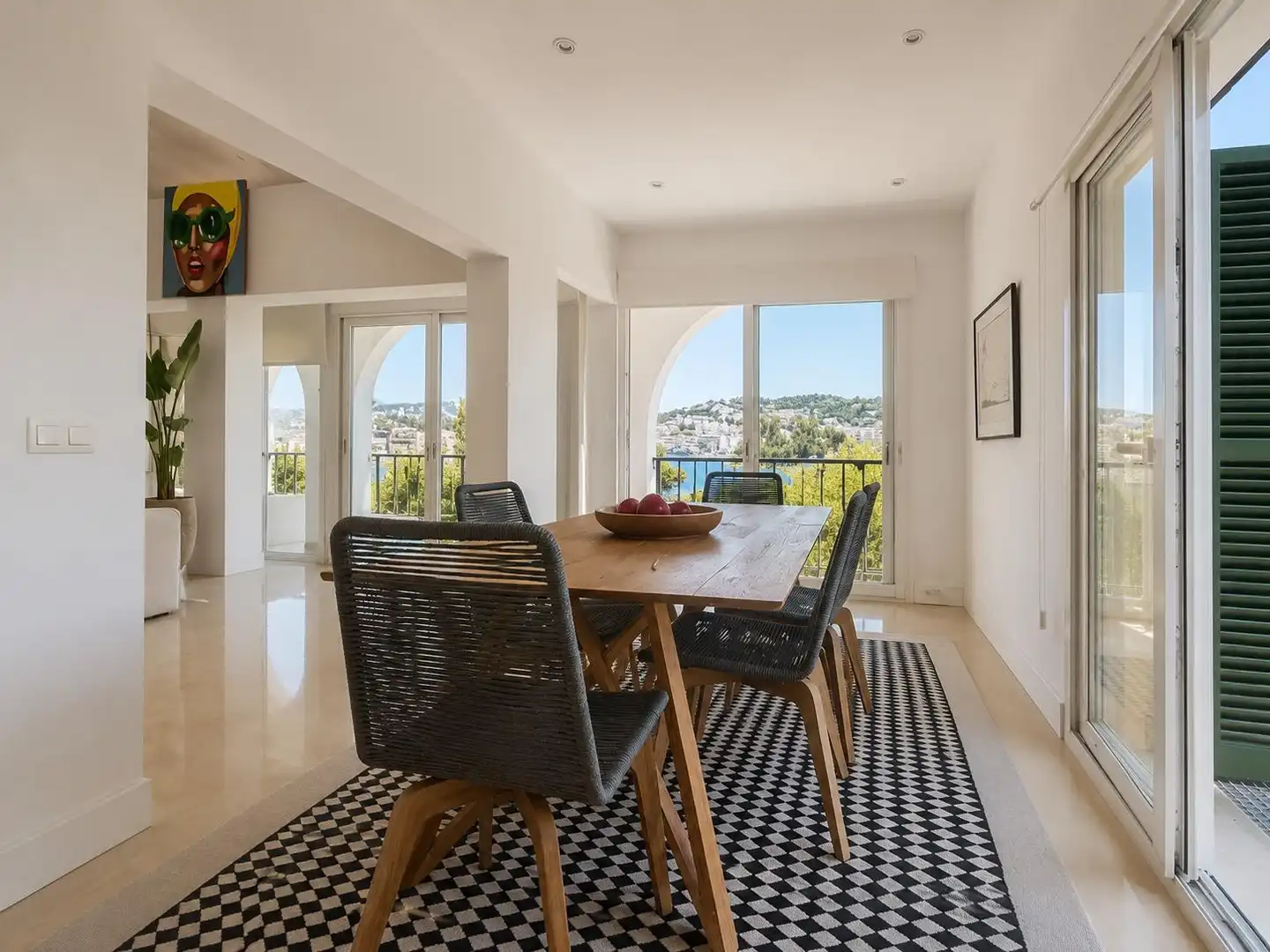 Dining room of Houses for sale in Calvià  with Air Conditioner, Heating and Private garden