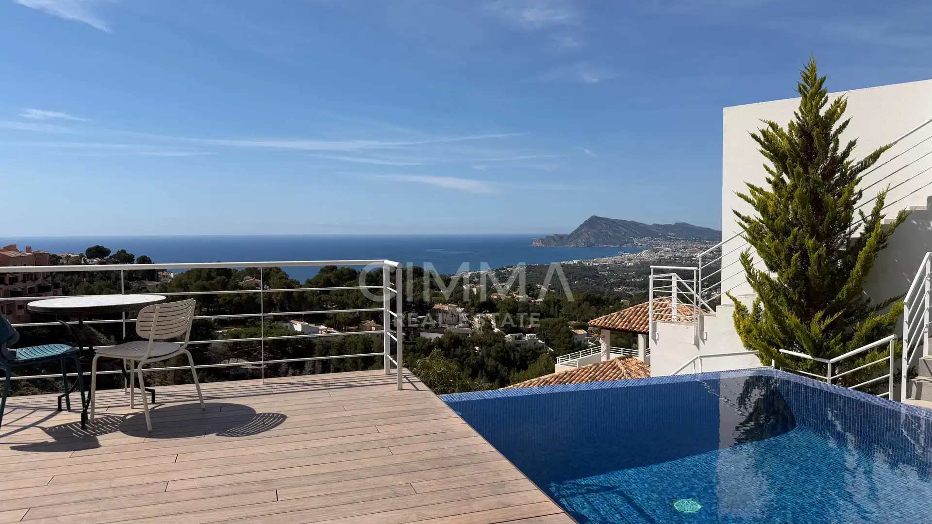 Terraza de Casa o chalet en venta en Altea con Calefacción y Piscina