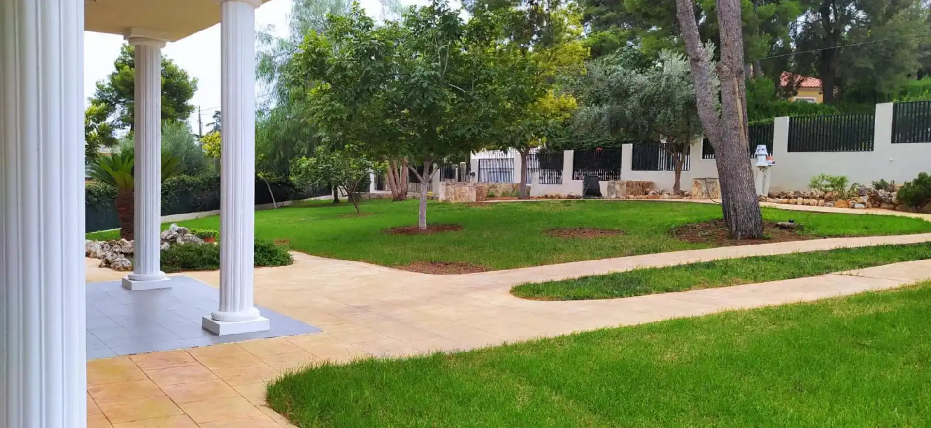 Terrassa de Casa o xalet de lloguer en Picassent amb Aire condicionat, Jardí privat i Traster
