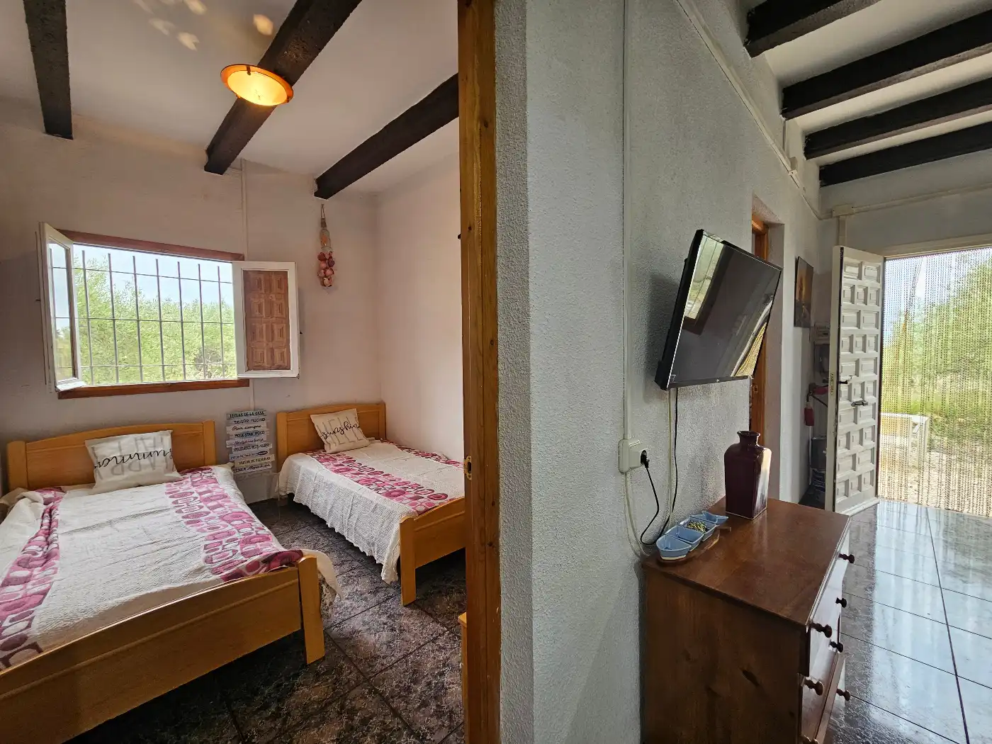 Dormitori de Casa o xalet en venda en L'Ametlla de Mar  amb Jardí privat, Terrassa i Traster