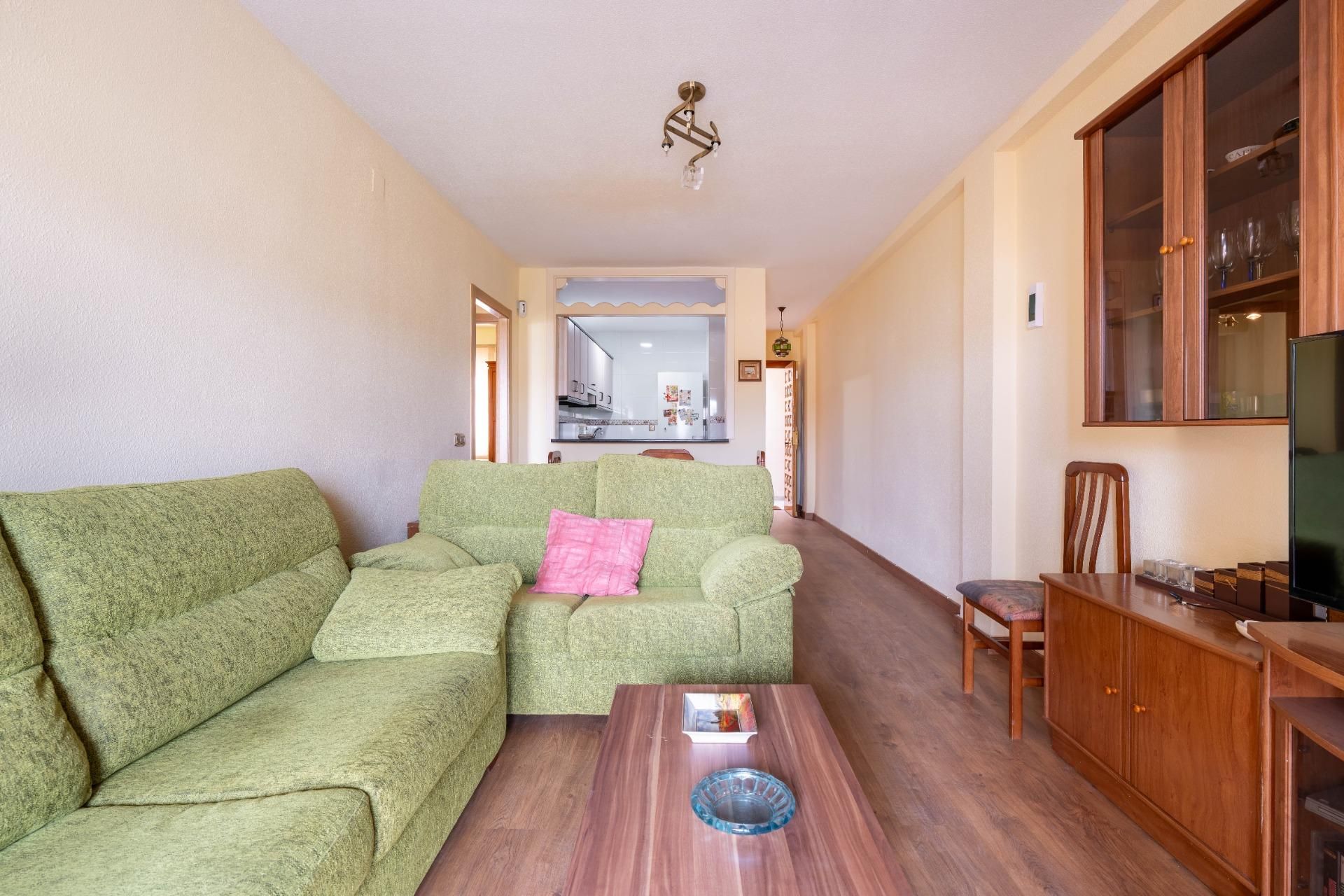 Living room of Flat for sale in Roquetas de Mar