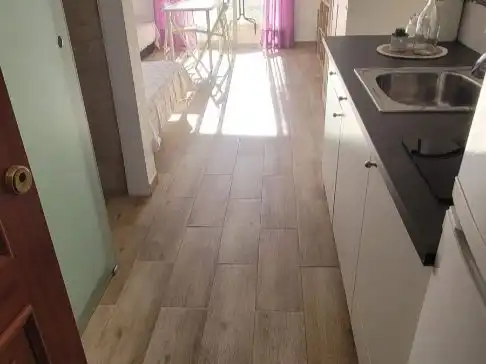 Küche von Wohnung zur Miete in Roquetas de Mar mit Klimaanlage, Terrasse und Balkon