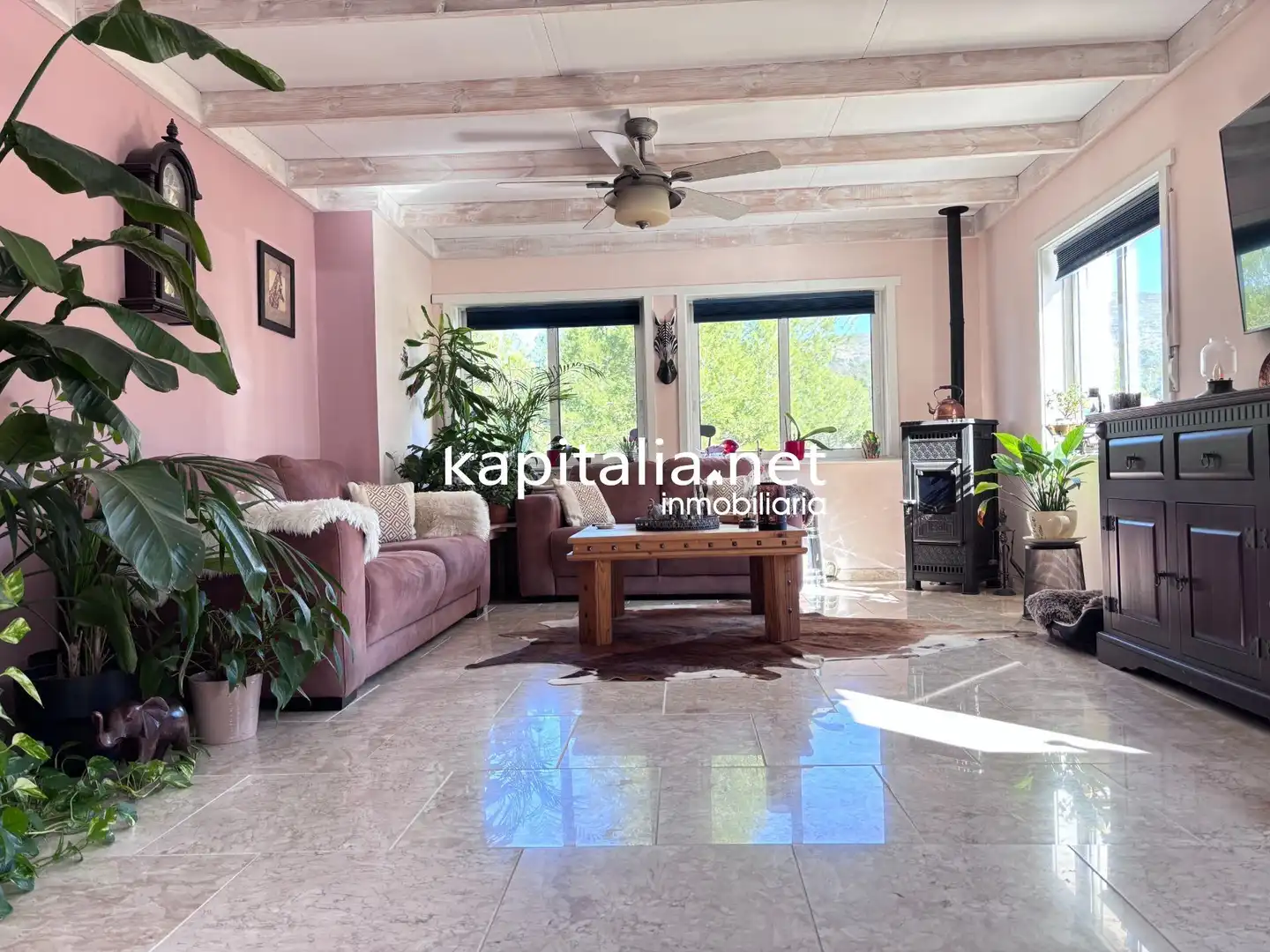 Bedroom of Houses for sale in Quatretonda  with Air Conditioner, Private garden and Terrace