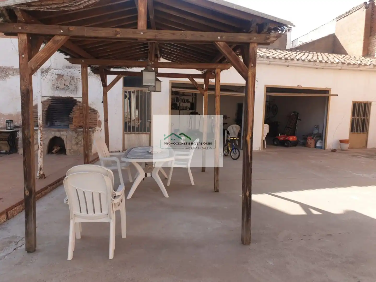 Terraza de Casa o chalet en venta en Motilla del Palancar con Jardín privado, Piscina y Amueblado