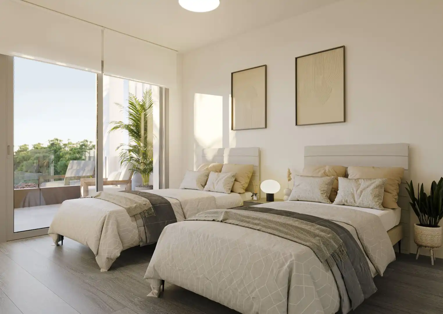 Dormitori de Apartament en venda en Ses Salines amb Aire condicionat, Calefacció i Terrassa