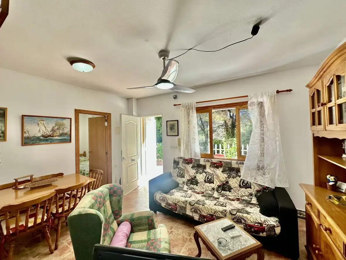Sala de estar de Casa o chalet en venta en Santa Pola con Calefacción, Terraza y Piscina