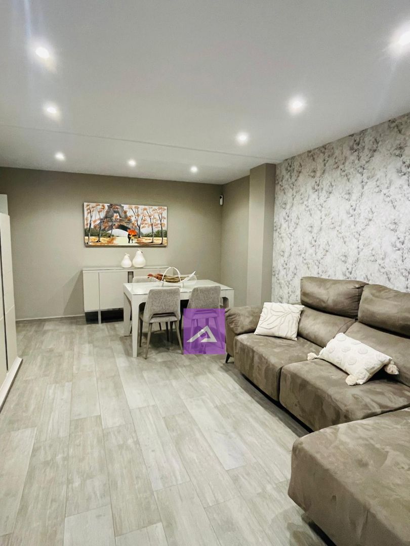 Sala de estar de Piso en venta en Carlet con Aire acondicionado