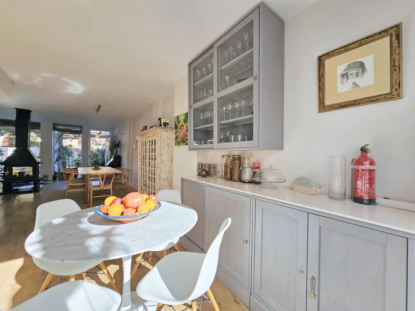 Kitchen of Duplexes for rent in Cartagena  with Air Conditioner, Heating and Terrace