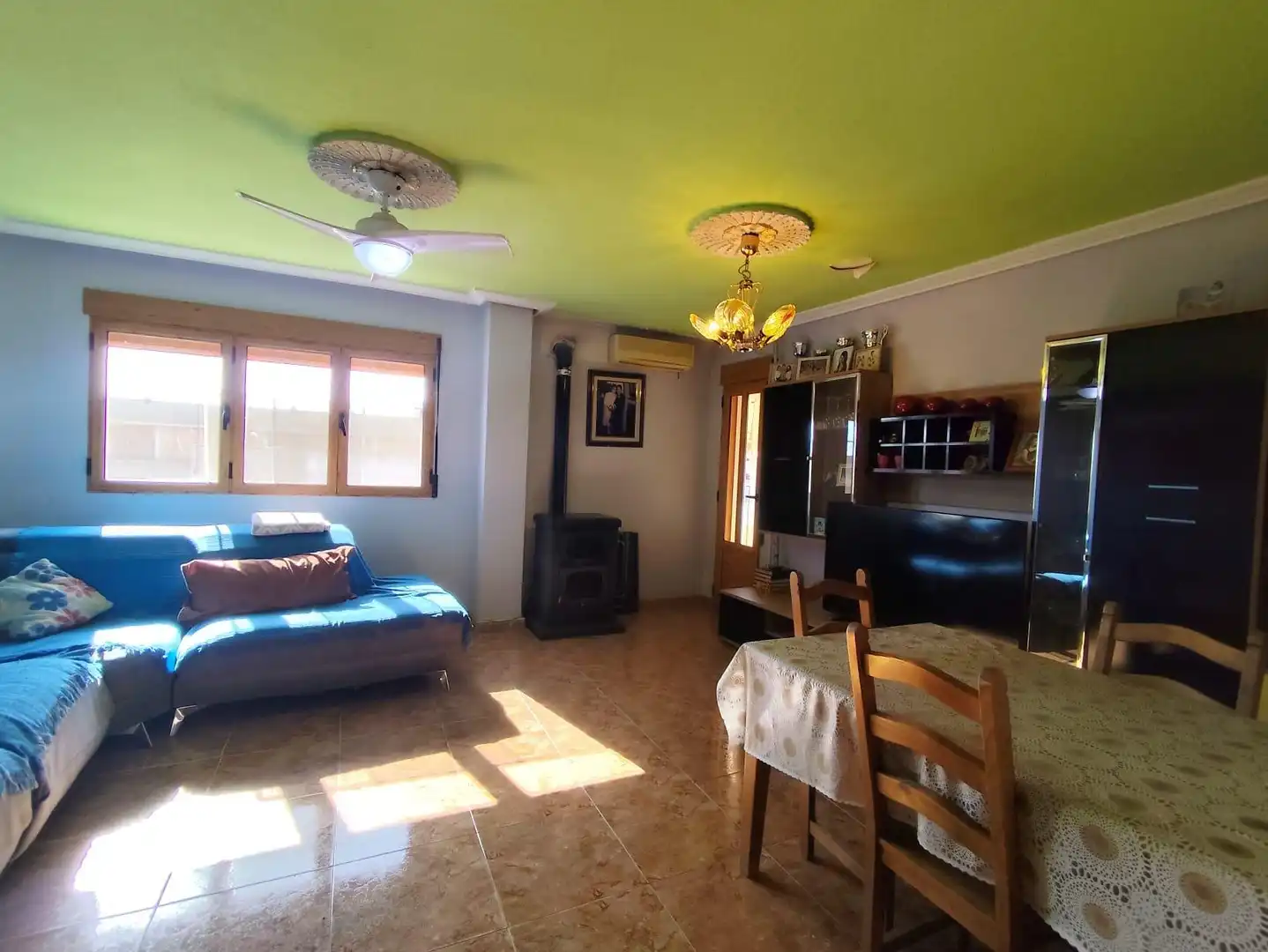 Sala de estar de Piso en venta en Torre-Pacheco con Aire acondicionado, Calefacción y Terraza