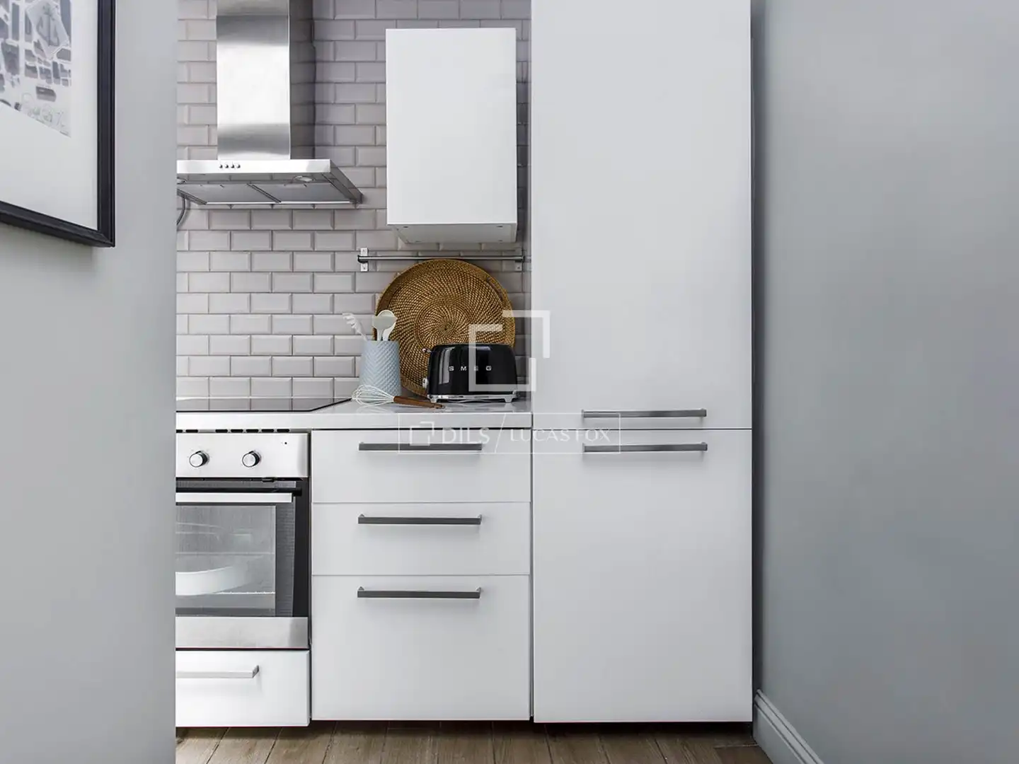 Kitchen of Flat for sale in Barcelona  with Air Conditioner, Heating and Furnished