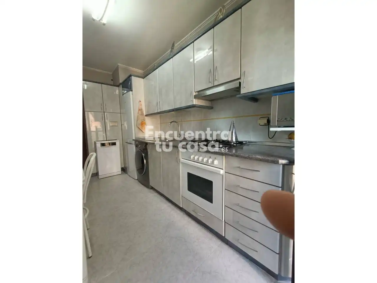 Cocina de Apartamento en venta en Miranda de Ebro con Calefacción, Parquet y Trastero