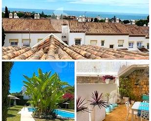 Vista exterior de Casa adosada en venda en Málaga Capital amb Aire condicionat, Terrassa i Balcó