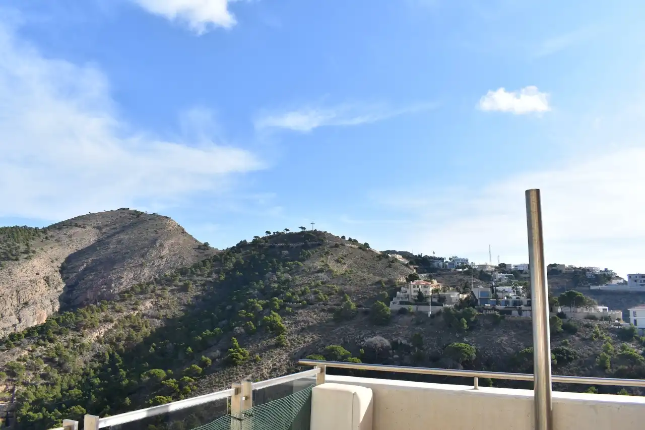 Vista exterior de Apartamento en venta en Benidorm con Terraza