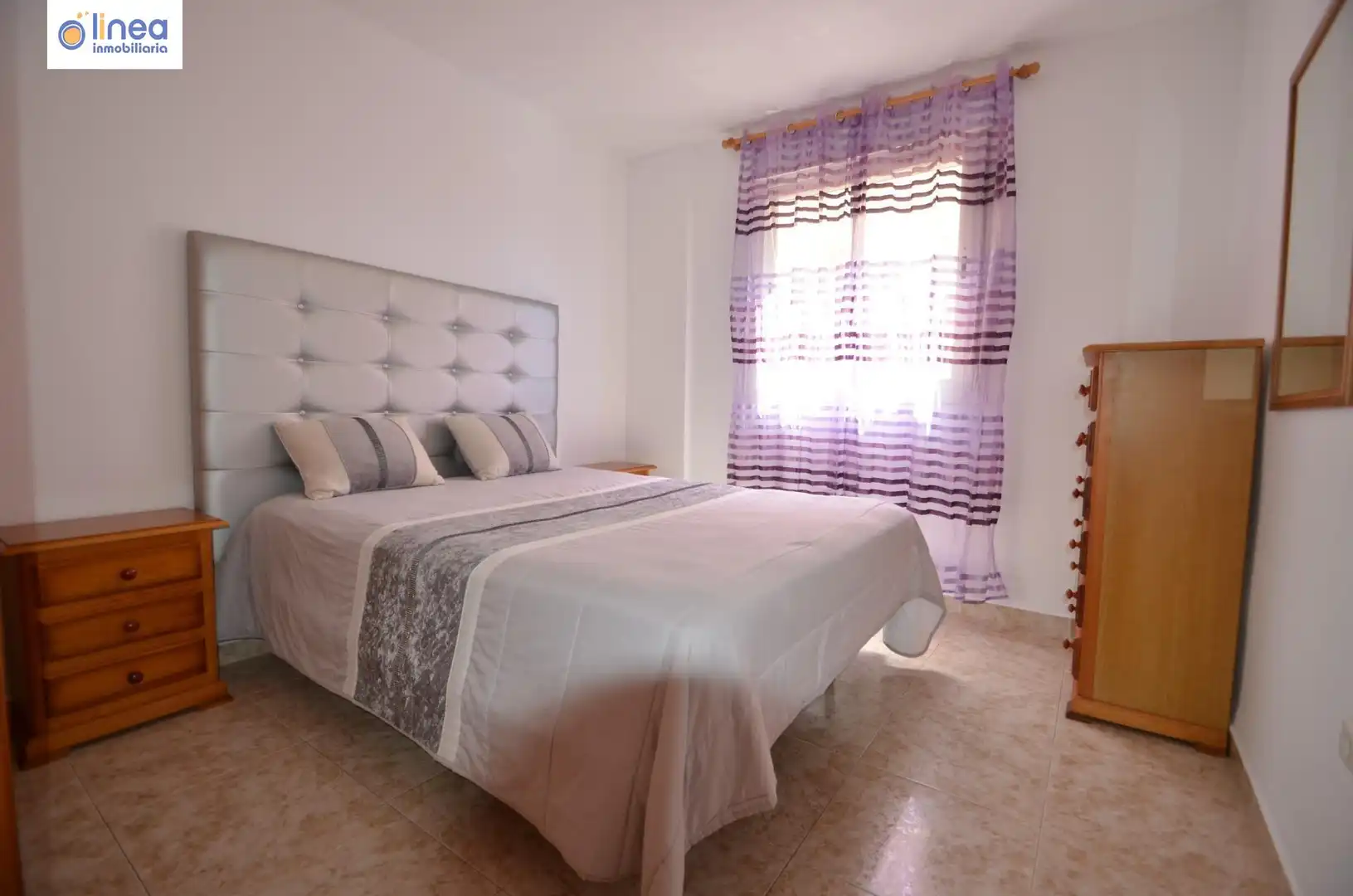 Bedroom of Flat for rent in Roquetas de Mar  with Air Conditioner, Terrace and Storage room