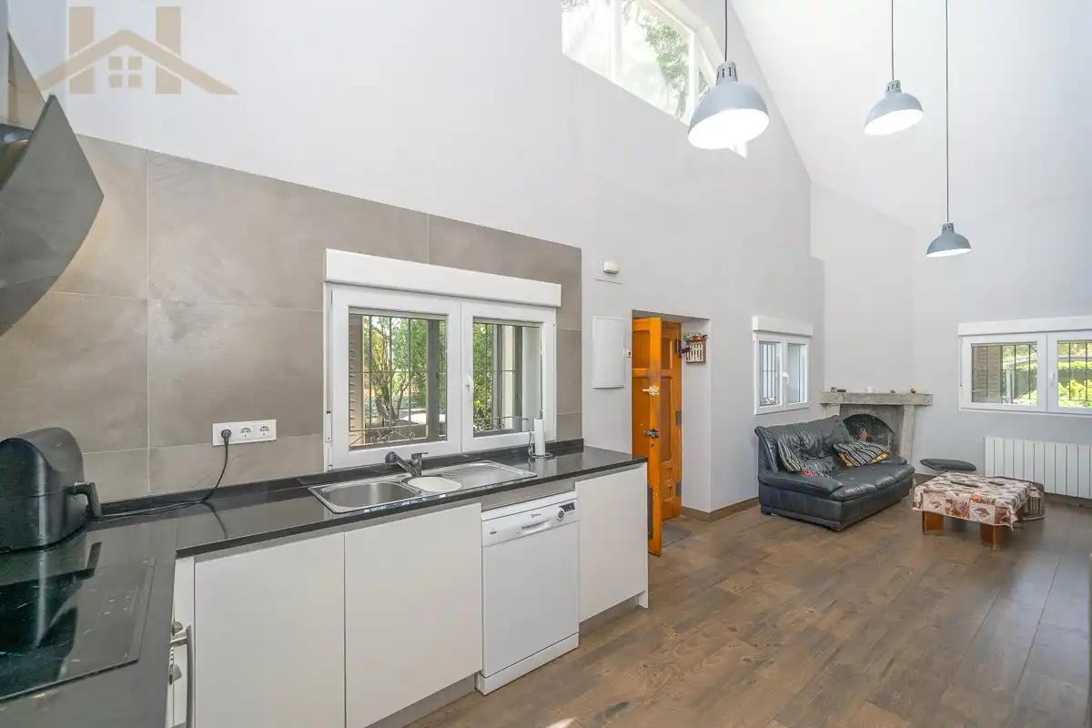Cocina de Casa o chalet en venta en Collado Villalba con Aire acondicionado, Calefacción y Jardín privado