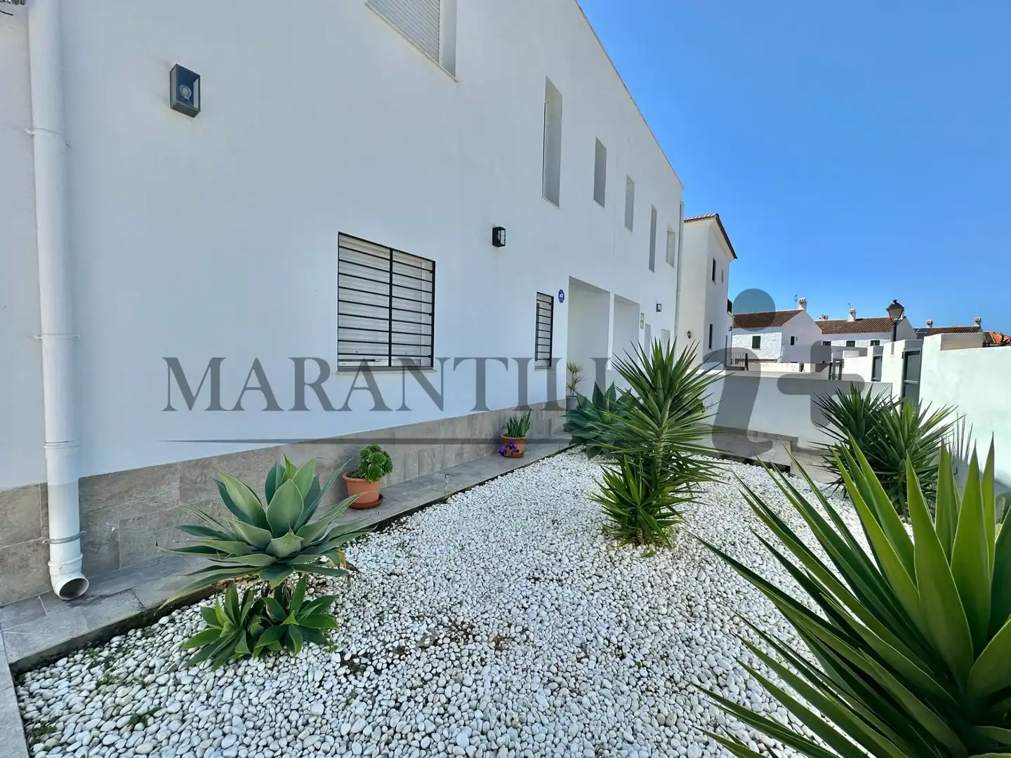 Vista exterior de Casa o chalet en venta en Islantilla con Aire acondicionado, Jardín privado y Terraza