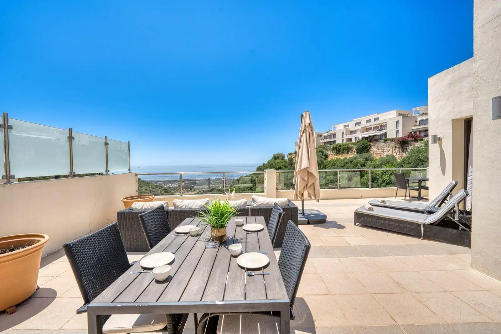 Apartament amb piscina en venda a Urbanizacion los Altos de los Monteros 11, imagen 6