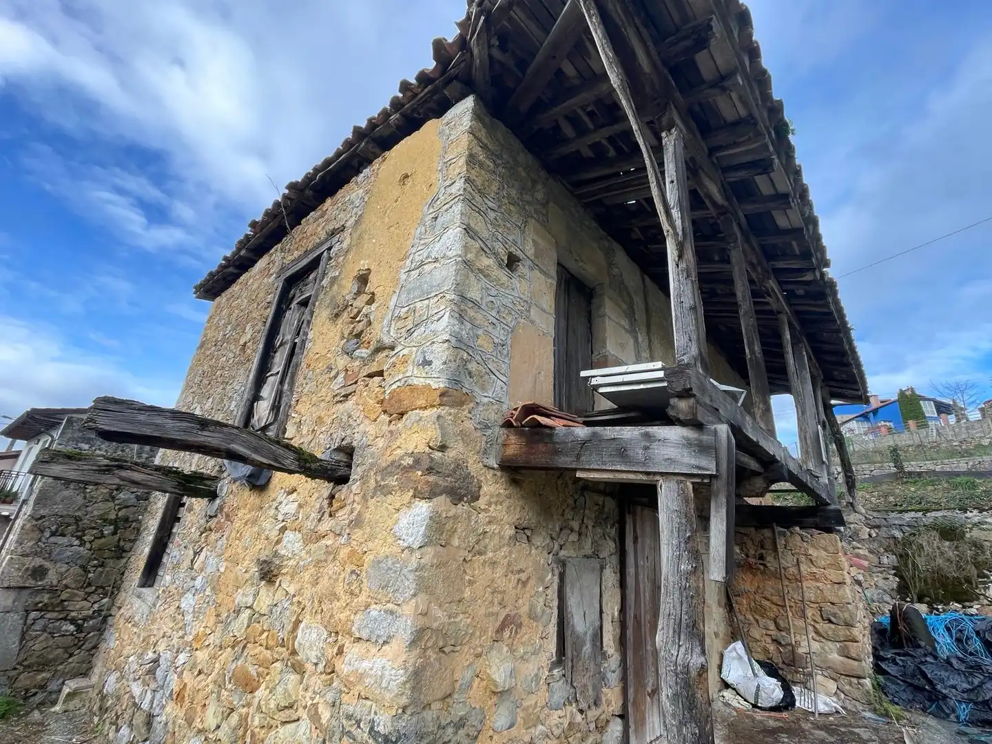 Vista exterior de Finca rústica en venda en Piloña