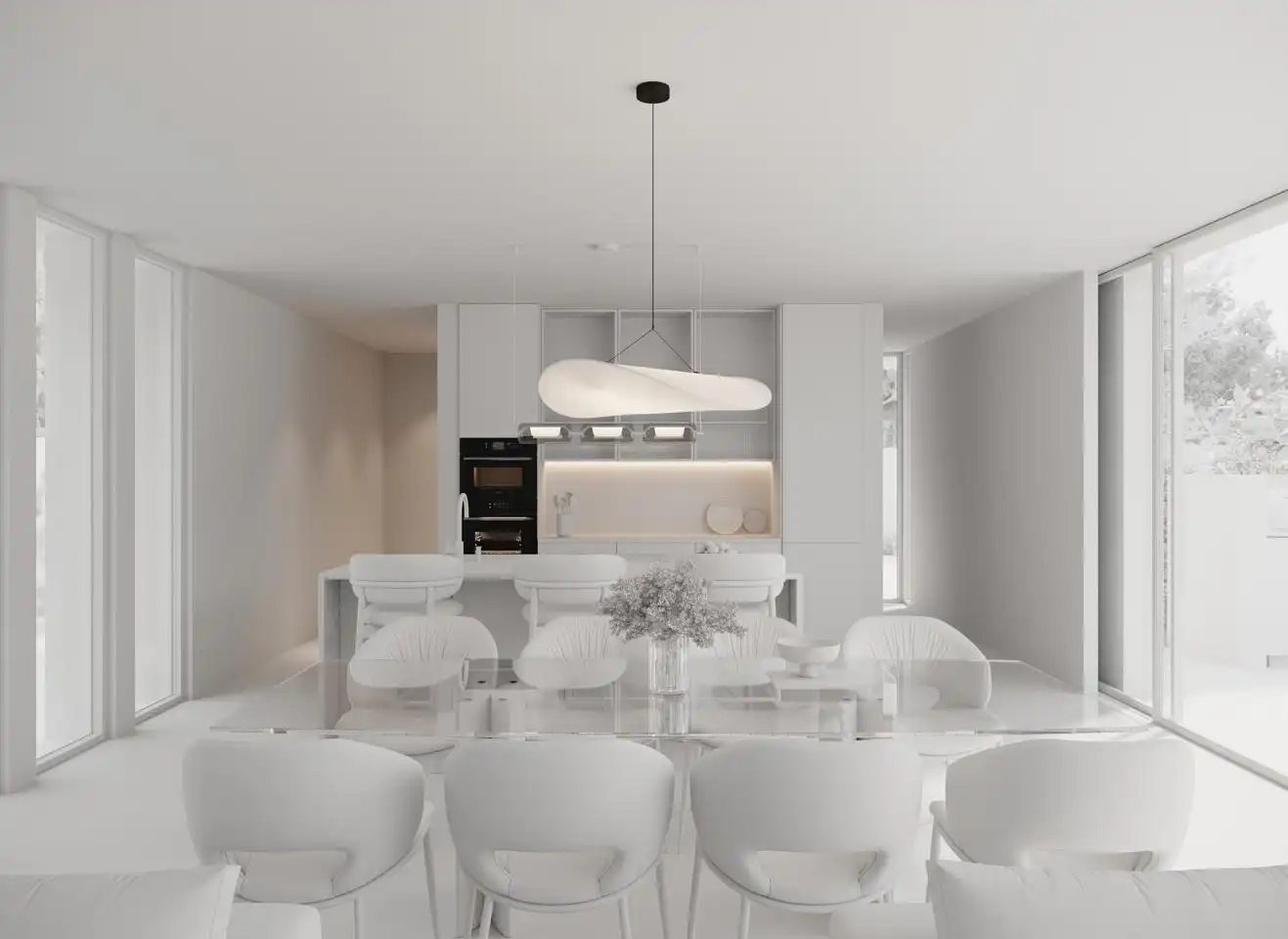 Dining room of Houses for sale in Campolivar