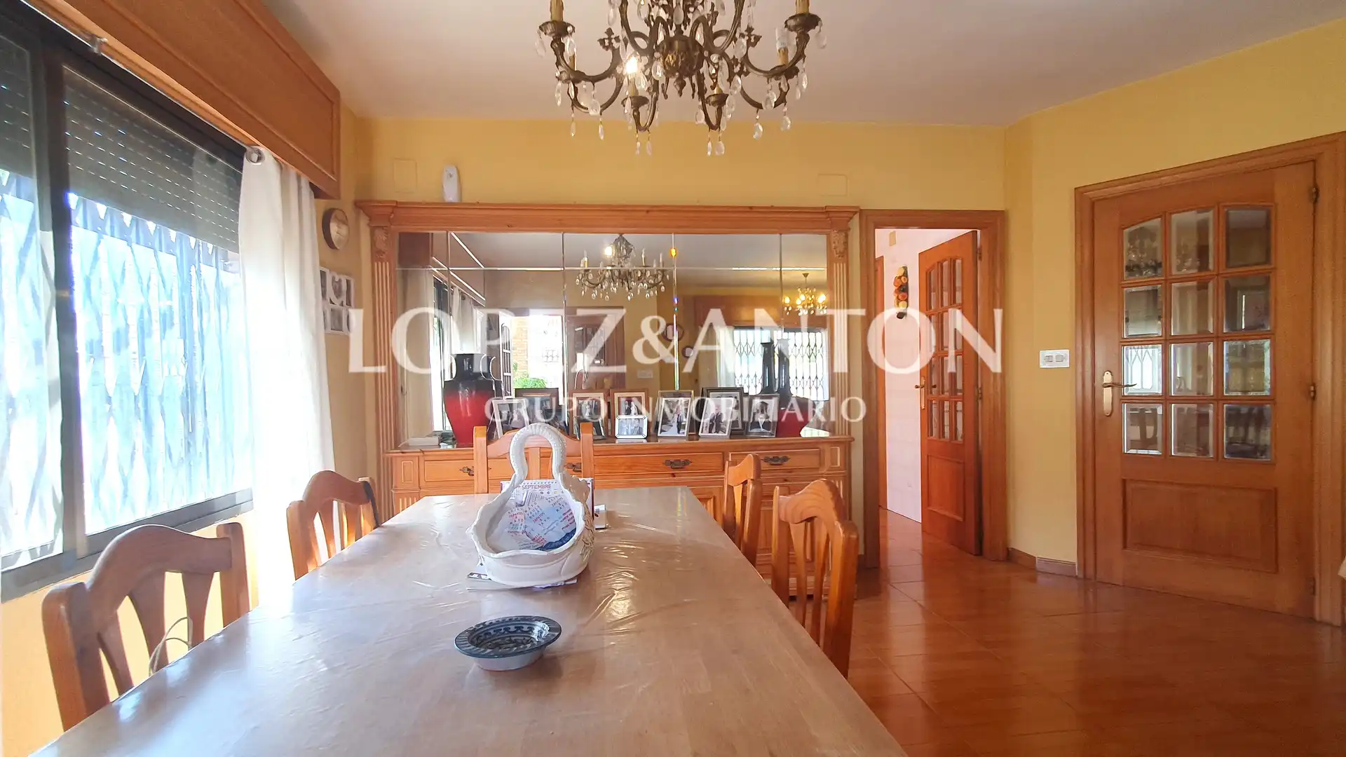 Dining room of Houses for sale in L'Eliana  with Air Conditioner, Private garden and Terrace