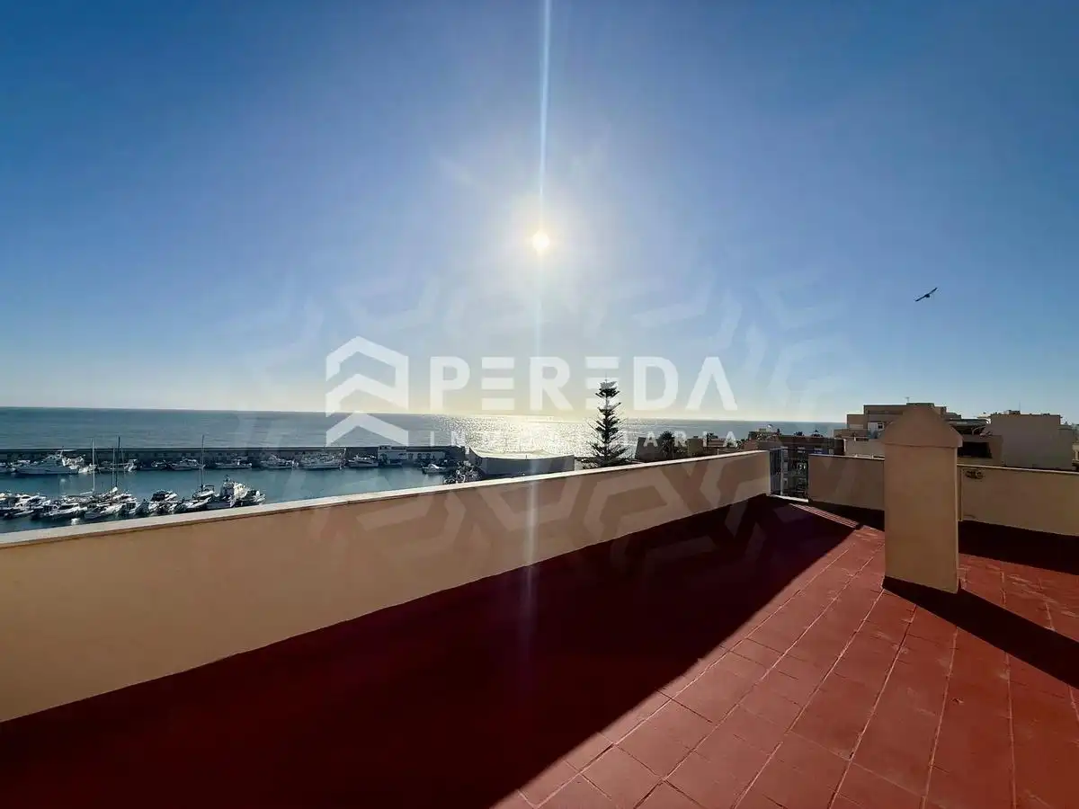 Terraza de Ático en venta en Roquetas de Mar con Terraza