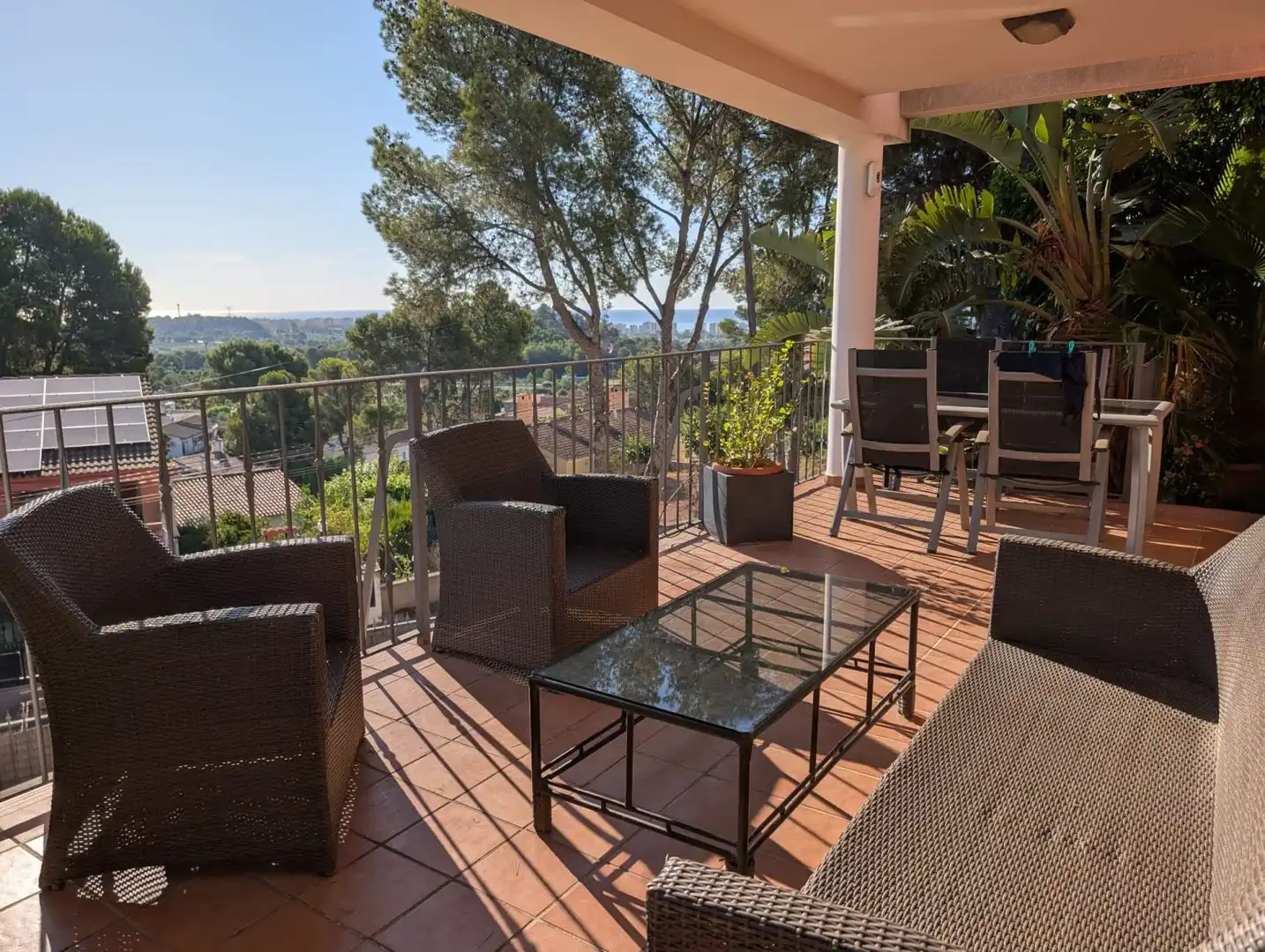 Terrassa de Casa o xalet de lloguer en Benicasim / Benicàssim amb Aire condicionat, Calefacció i Jardí privat