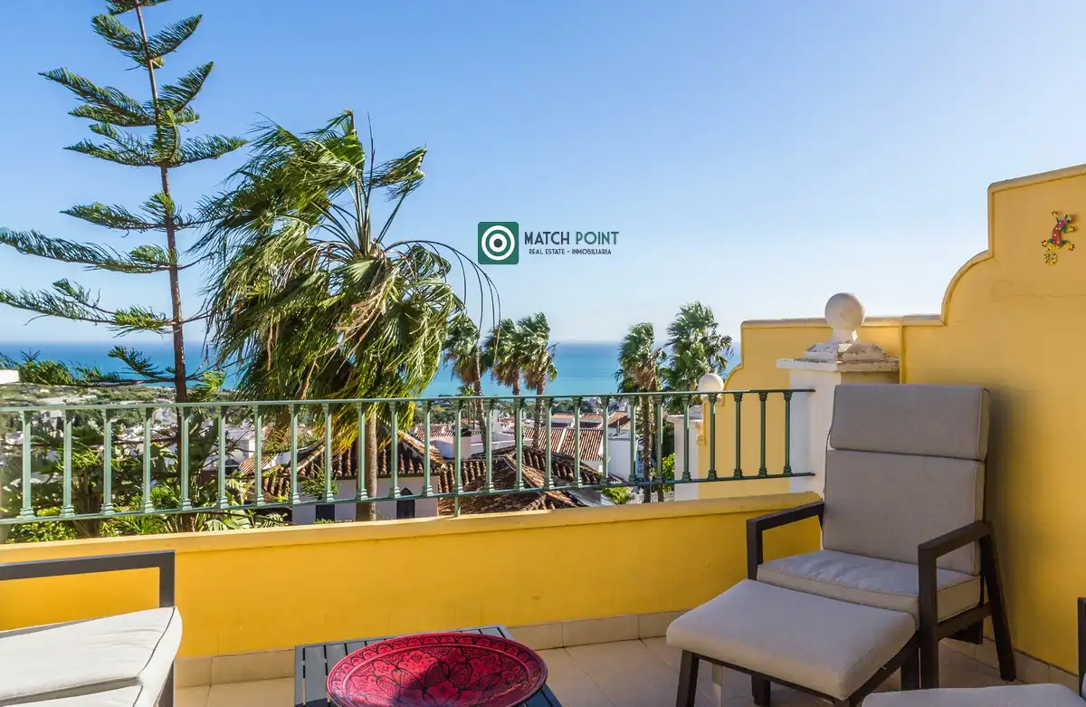 Terrasse von Wohnung zum Verkauf in Nerja