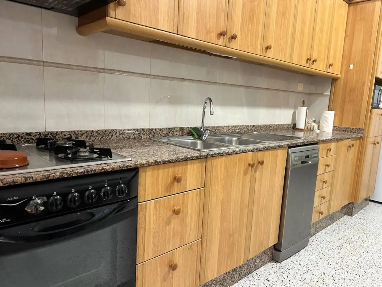 Cuina de Casa o xalet en venda en Vila-real amb Aire condicionat, Terrassa i Moblat