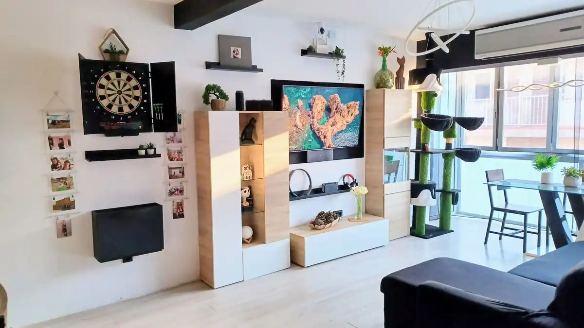 Sala d'estar de Apartament en venda en Pilar de la Horadada amb Aire condicionat i Traster