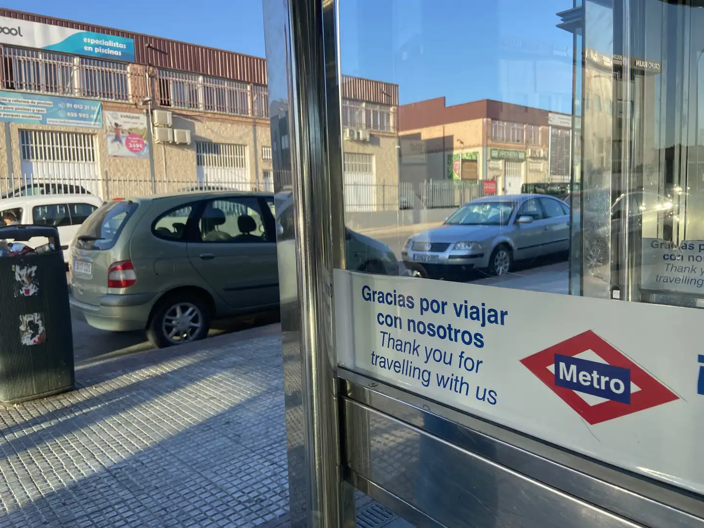 Parking de Nave industrial de alquiler en Madrid con Alarma
