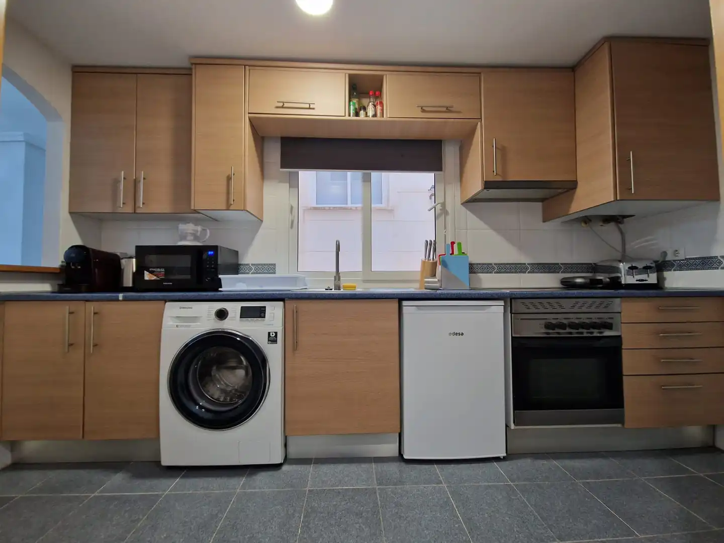 Cocina de Apartamento en venta en Calpe / Calp con Aire acondicionado, Terraza y Trastero